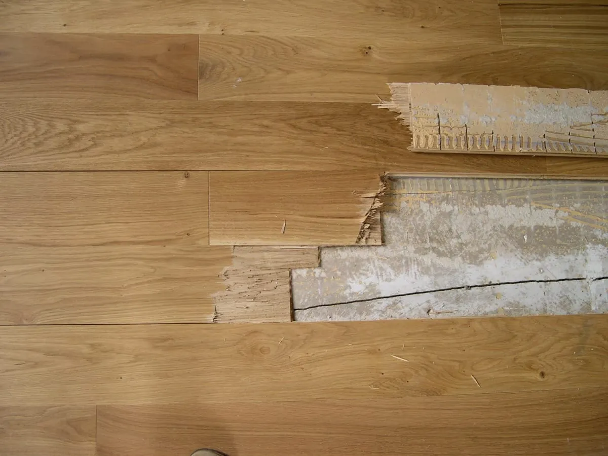 Parkettboden heizen und kühlen