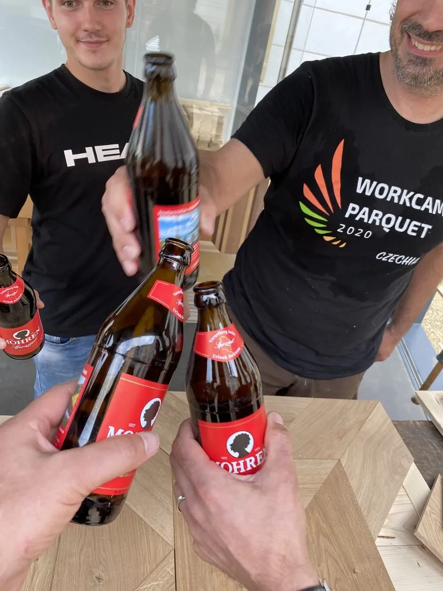 Workcamp parquet Vizivice (CZ)