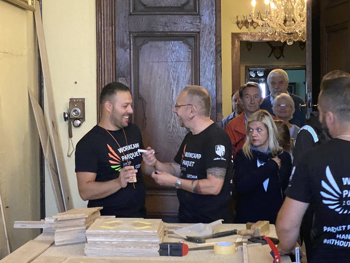 Workcamp parquet Vizivice (CZ)