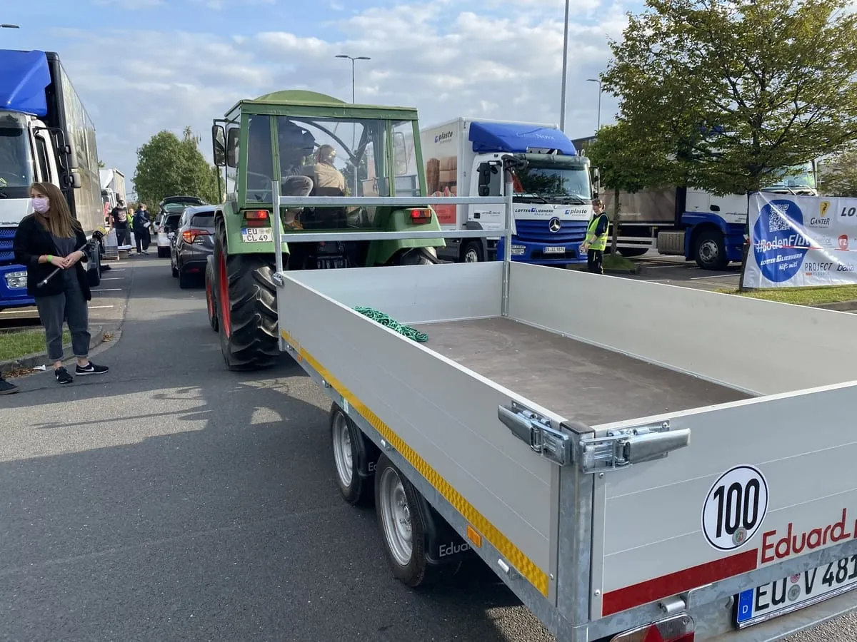 Hilfsaktion Bodenflut in Euskirchen