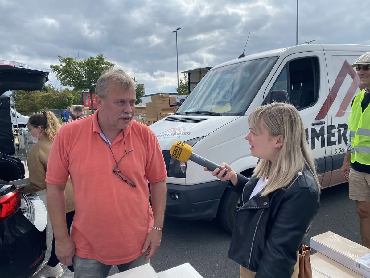 Hilfsaktion Bodenflut in Euskirchen