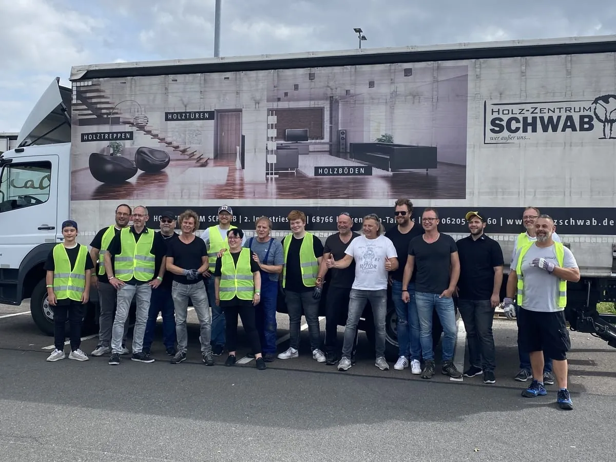 Hilfsaktion Bodenflut in Euskirchen