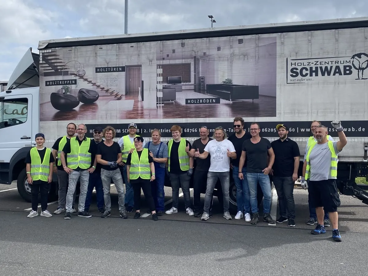 Hilfsaktion Bodenflut in Euskirchen