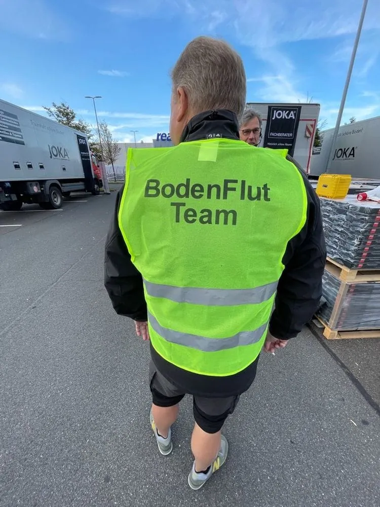 Hilfsaktion Bodenflut in Euskirchen