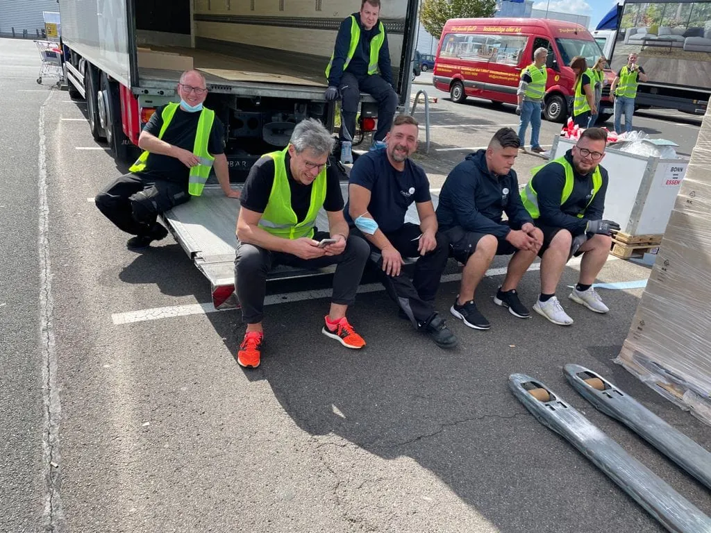 Hilfsaktion Bodenflut in Euskirchen