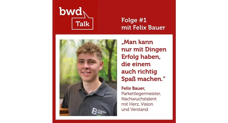 Parkettlegermeister Felix Bauer