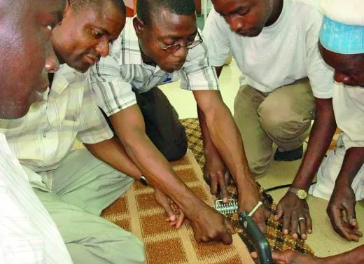 Reisigbesen statt Staubsauger