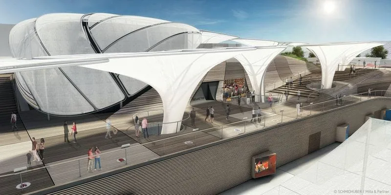 Teppichfelder auf EXPO