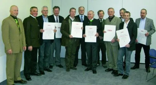 Applaus von den Profis