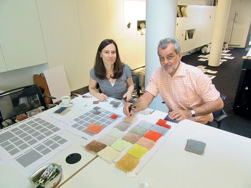 Geheimnis Teppichboden-Design