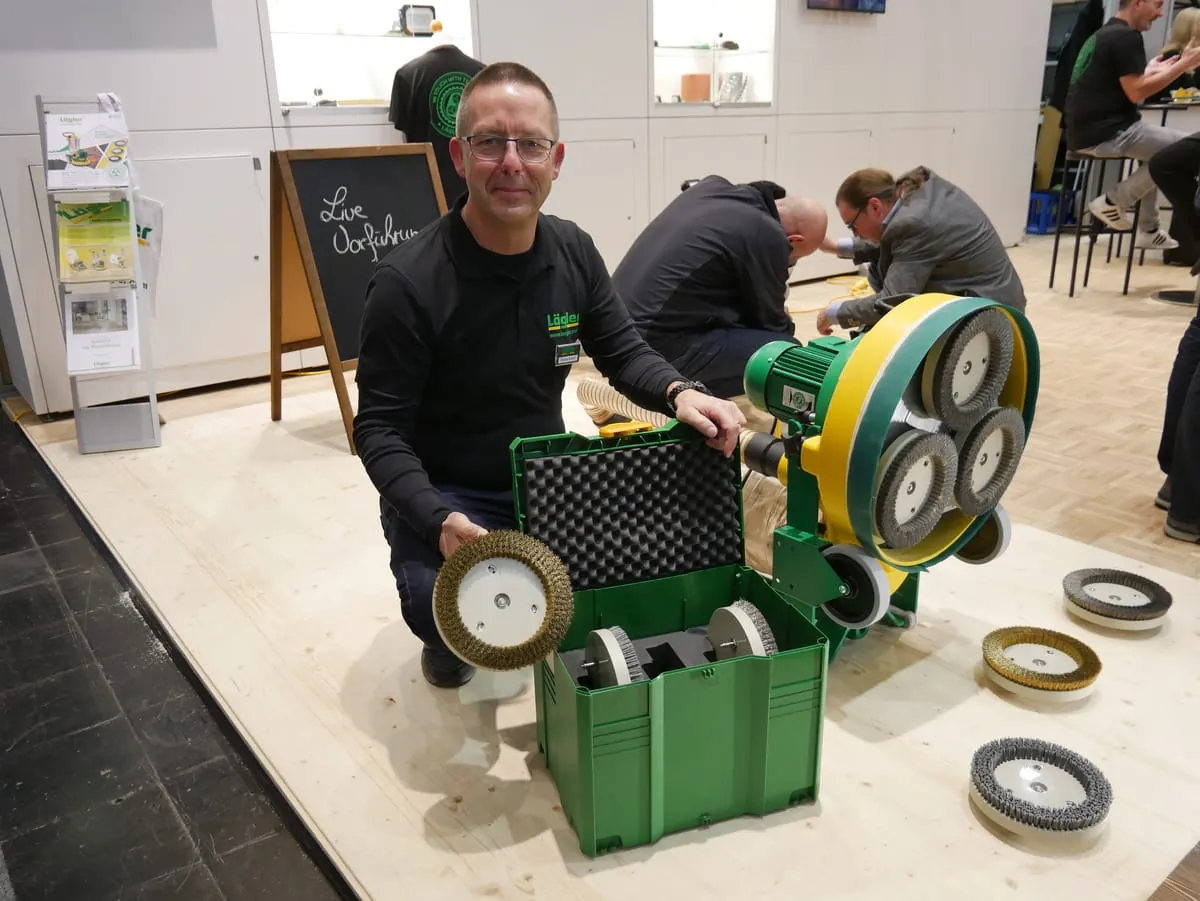 Domotex 2020 Roland Schleif