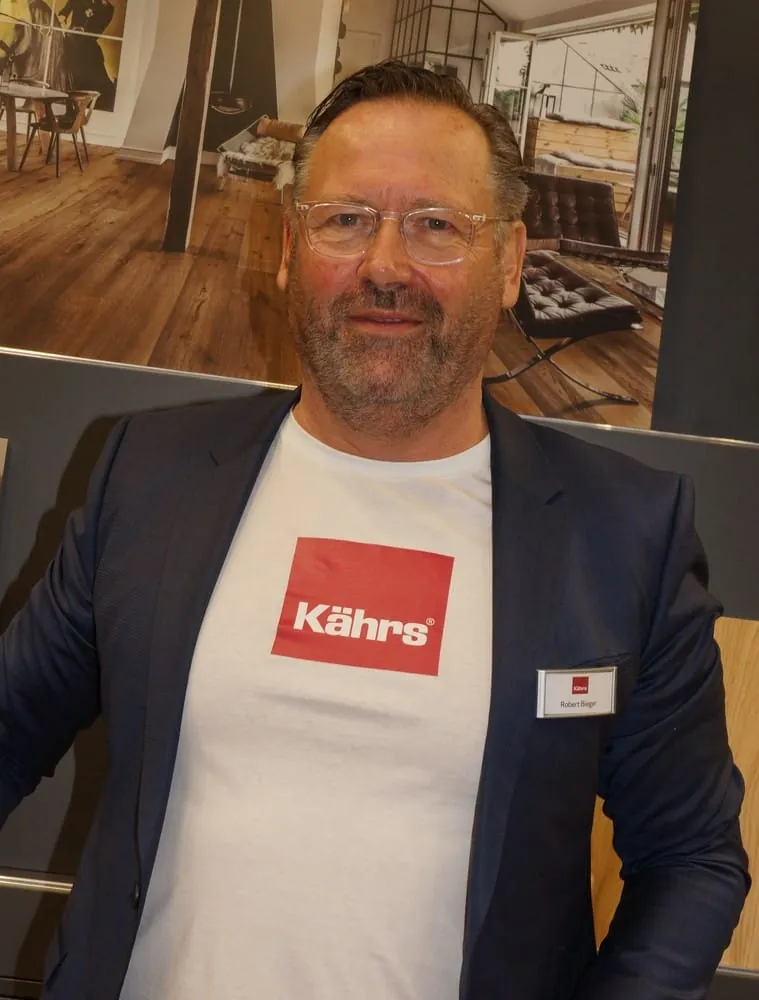 Kährs-­Geschäftsführer Robert Bieger