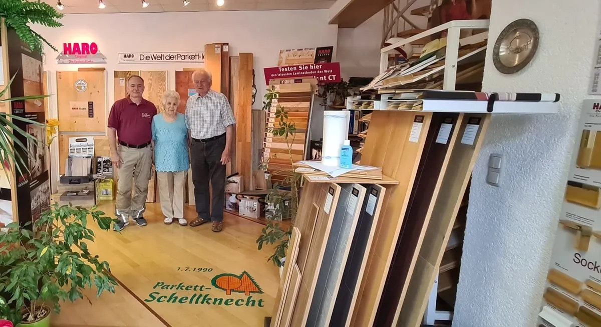 30 Jahre Parkett Schellknecht in Gotha