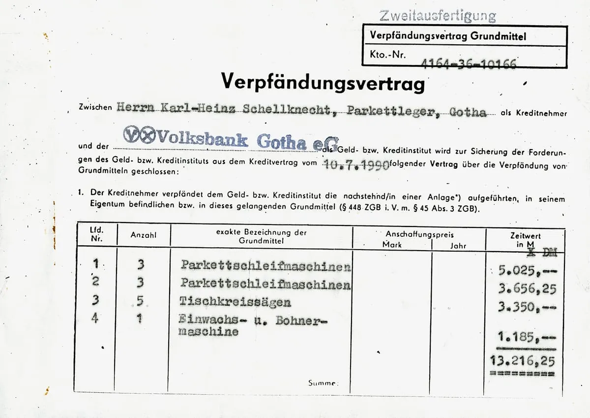 30 Jahre Parkett Schellknecht in Gotha