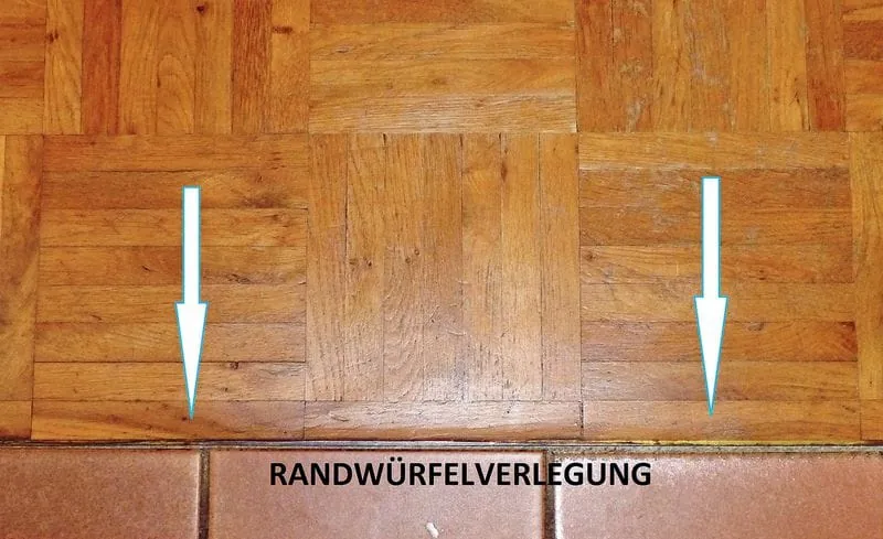 Was ist Randwürfelverlegung?