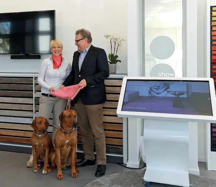 Fühlen, was auf den Boden kommt