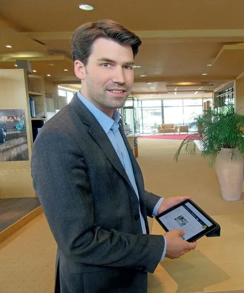 Online mit Berührung