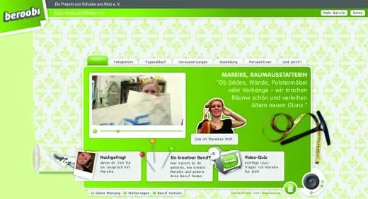 Raumausstatter im Netz