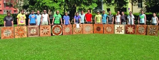 Wettkampf um die Rose