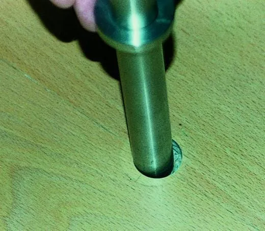 Wenn die Treppe den Parkettboden festhält