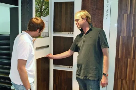 Jetzt führen wir den Kunden