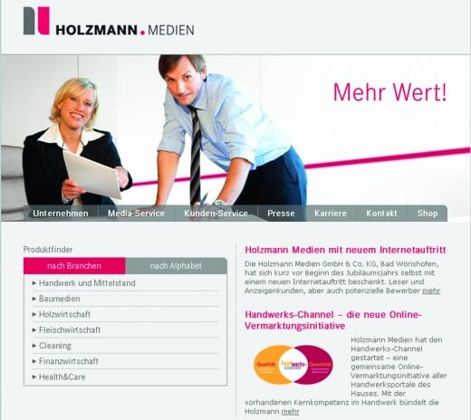 Neuer Onlineauftritt