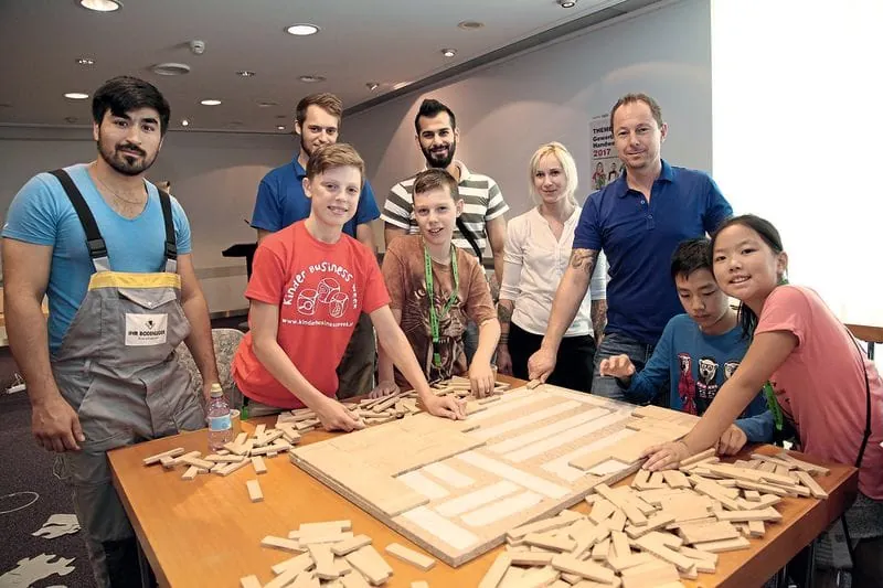 Bodenleger mit dabei