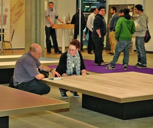 Eine Messe muss laufen lernen