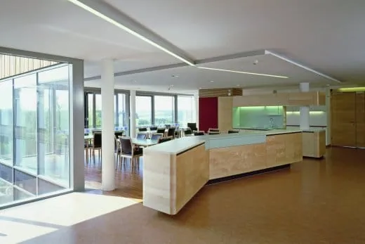 Grüner Anstrich für den Boden