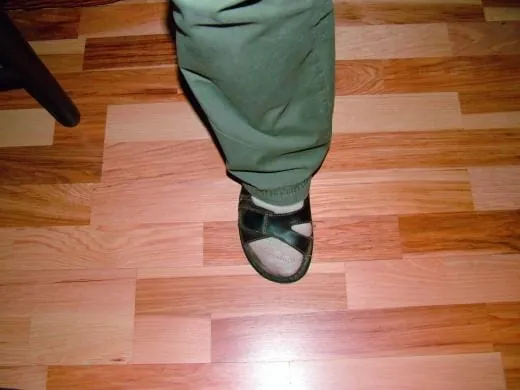 Erst knackt’s leise, dann  knarrt’s laut