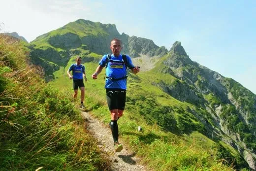 Ironman in den Bergen
