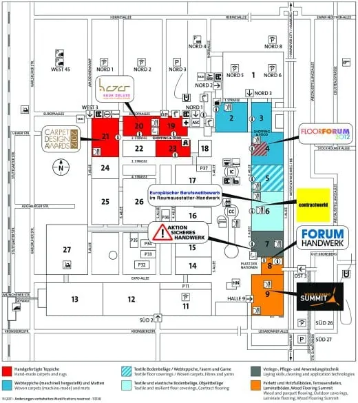 Die Domotex auf einen Blick
