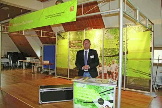 Messestand zum Verleihen