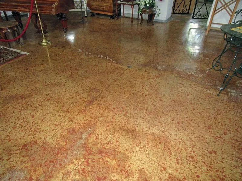 Alter Steinholzestrich