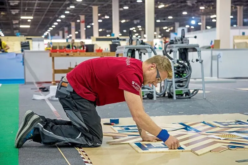 Hineinknien bringt Silber