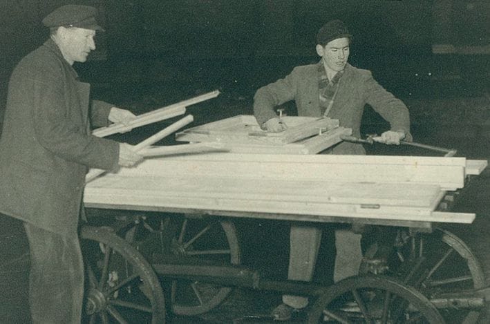 Parkett für Kohle