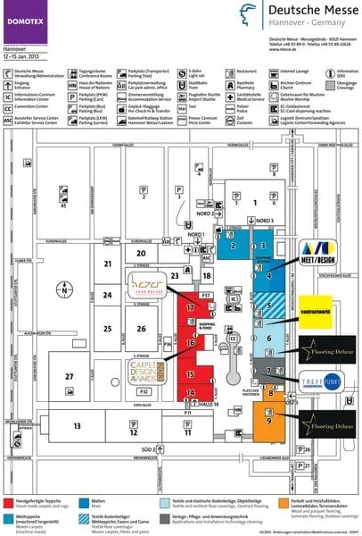 Die Domotex auf einen Blick