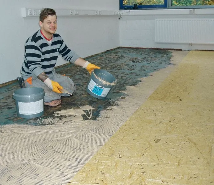 Arbeitseinsatz im Klassenzimmer