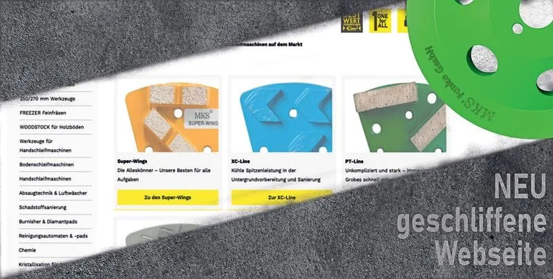 Neue Seiten im Web aufgezogen