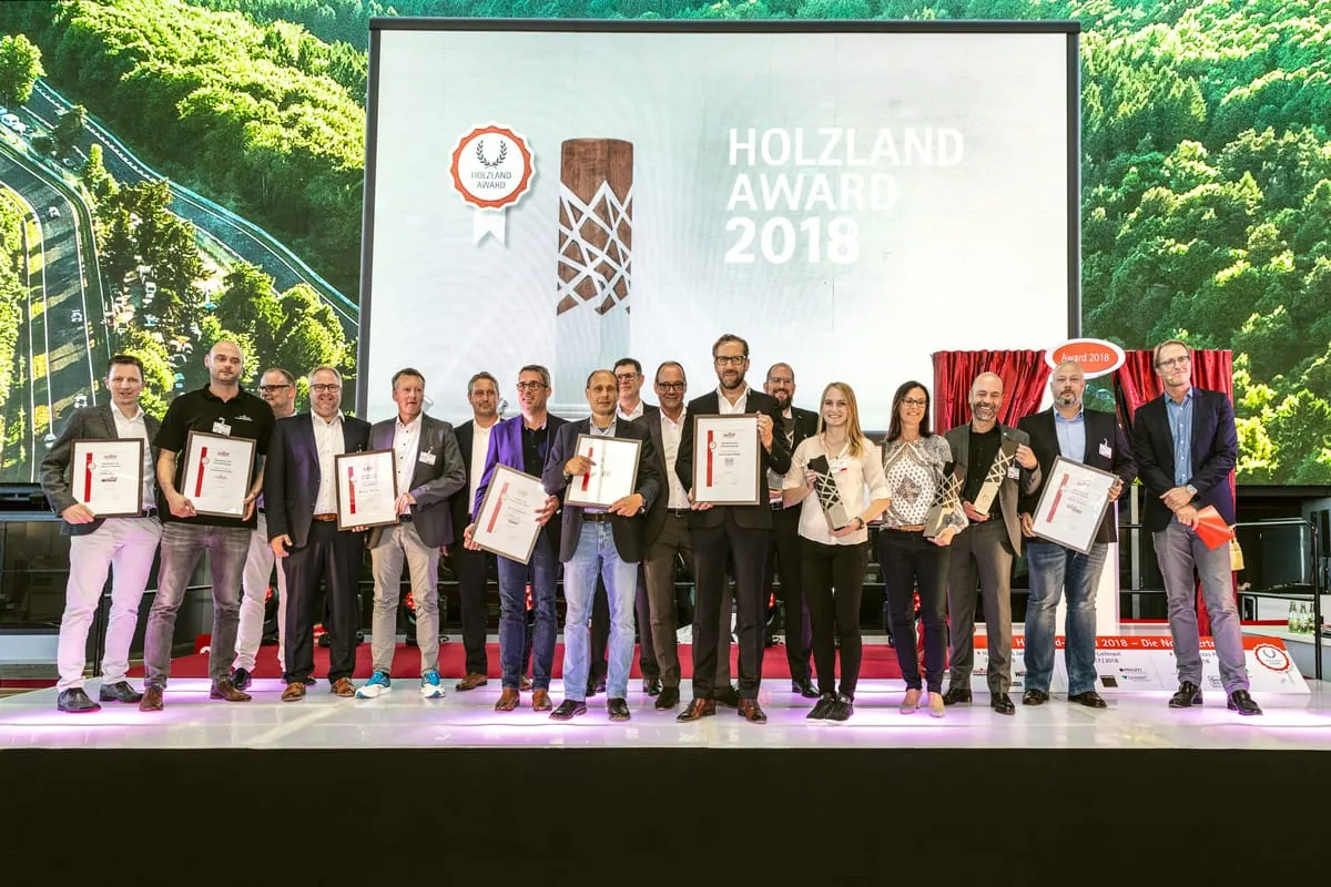 Holzland: Award für Meisterwerke, Osmo und Holzland Friederichs