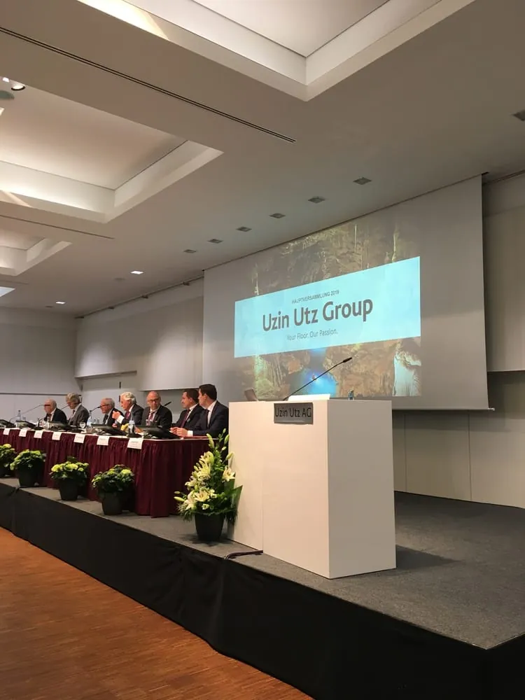 Uzin Utz: 10,5 Prozent Umsatzplus und Erweiterung des Aufsichtsrats