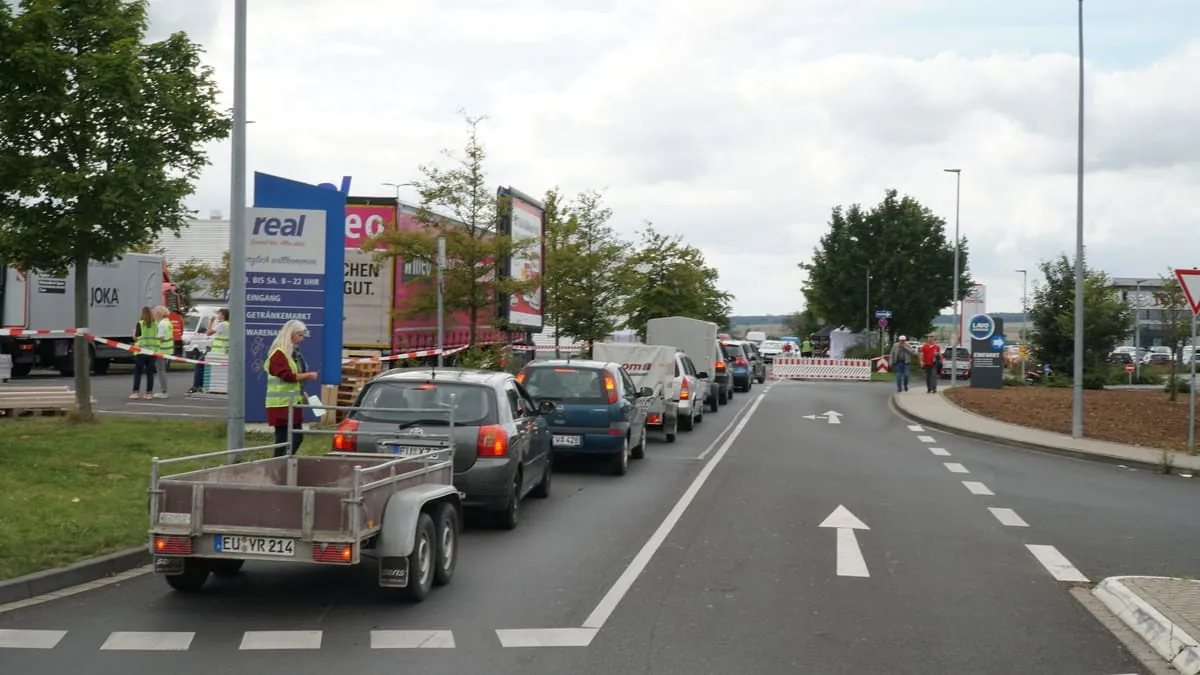 Hilfsaktion Bodenflut in Euskirchen