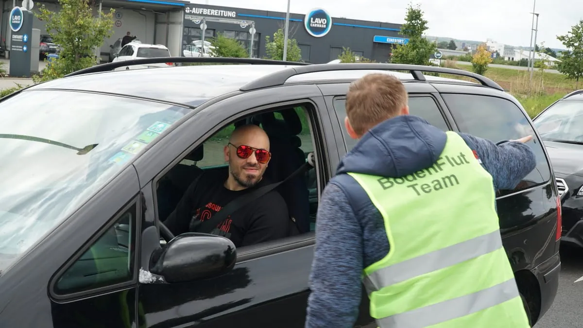 Hilfsaktion Bodenflut in Euskirchen