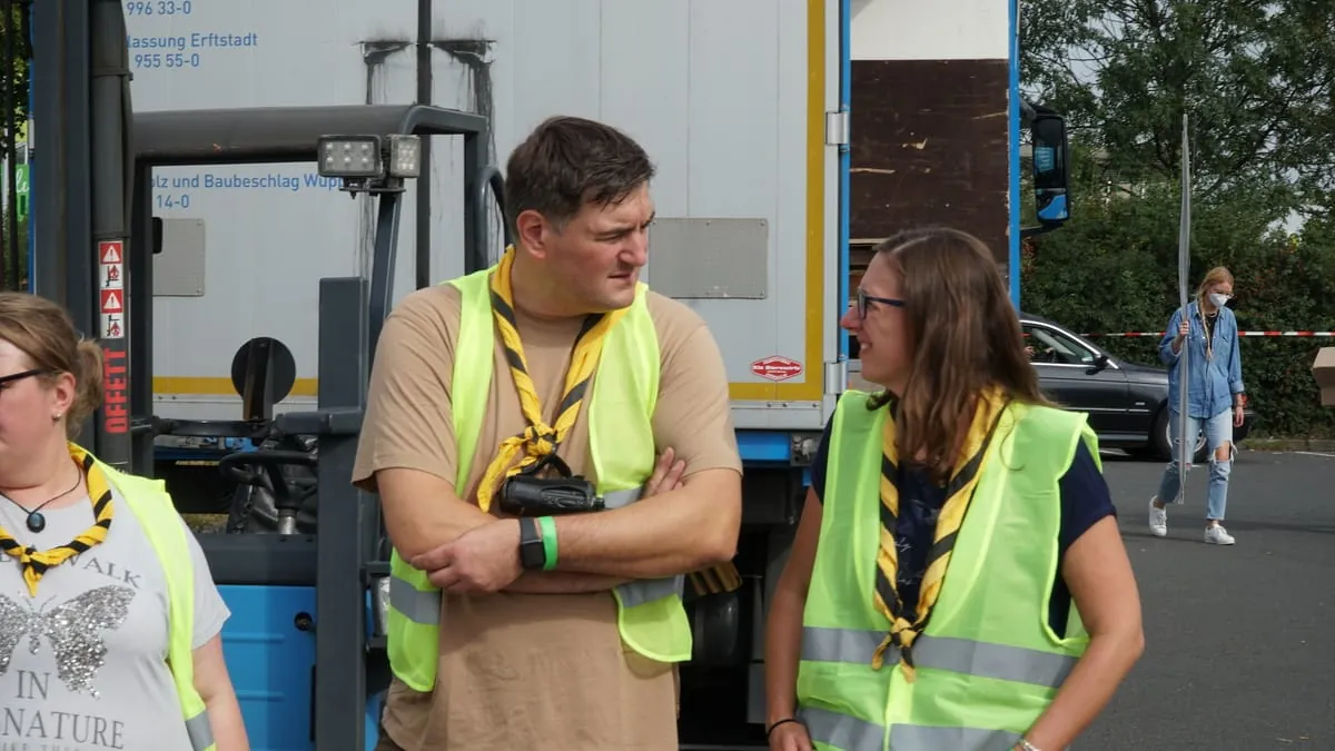 Hilfsaktion Bodenflut in Euskirchen