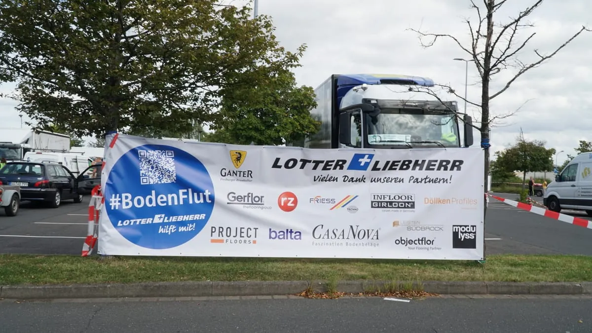 Hilfsaktion Bodenflut in Euskirchen