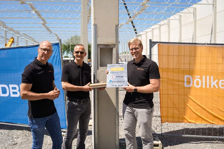 Richtfest D&ouml;llken B&ouml;nen