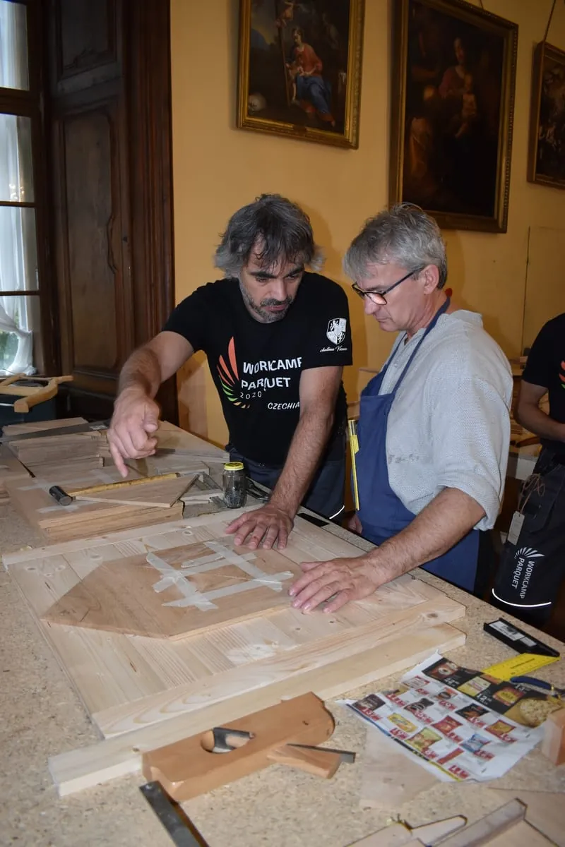 Workcamp parquet Vizivice (CZ)