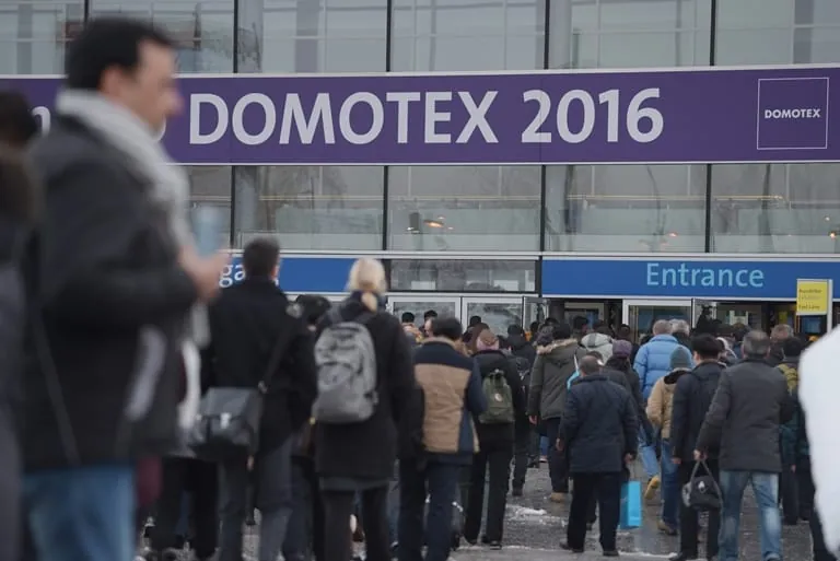 Eingang Domotex 2016