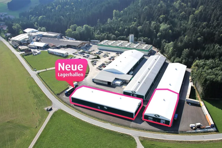 Neue Lagerhalle