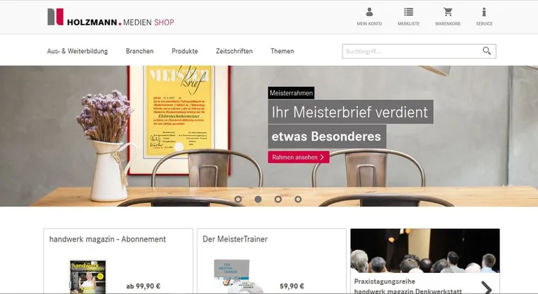 Holzmann Medien Medienshop